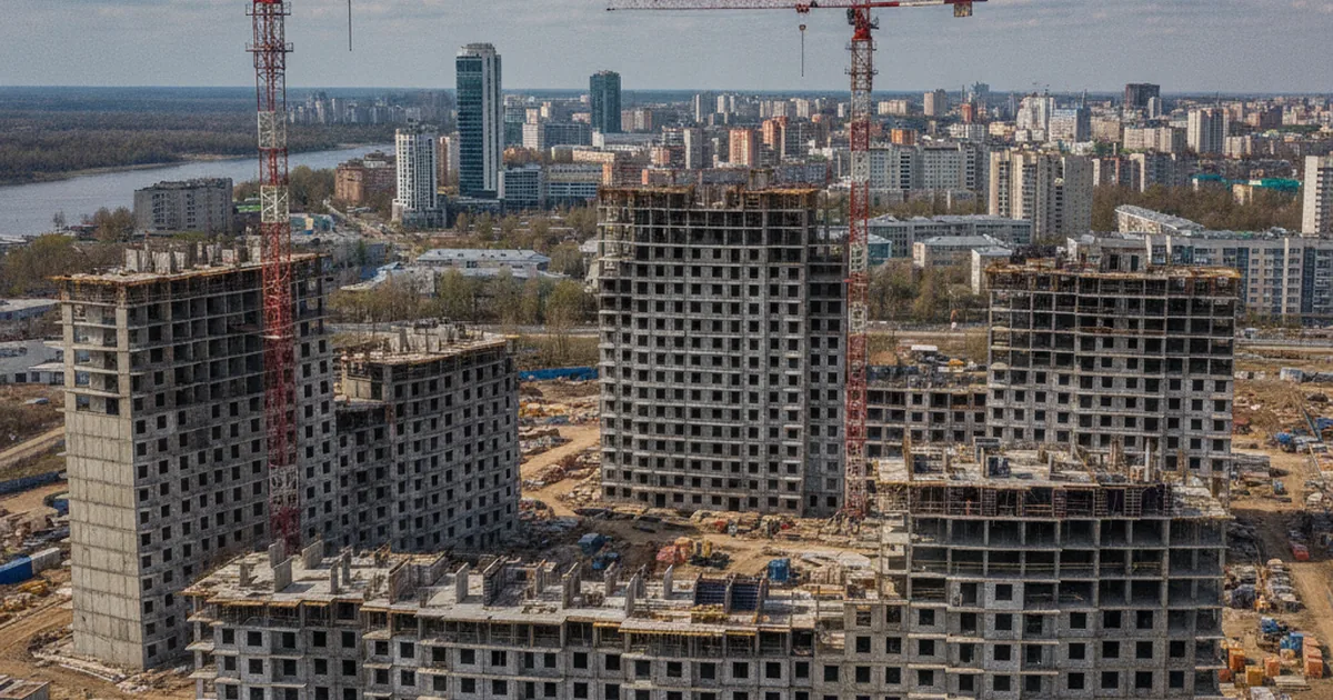 Строительство новых жилых домов в Новосибирске — рост ввода жилья в 2026 году